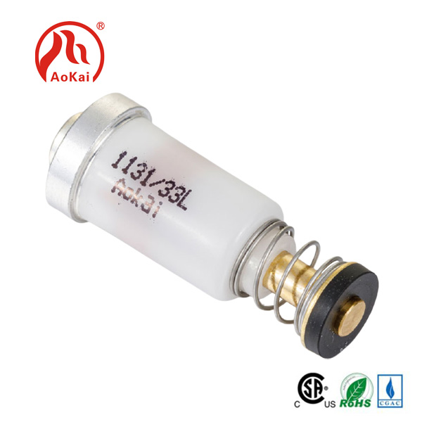 Gas Solenoid Sib Nqus Valve rau Flameout Safety Device