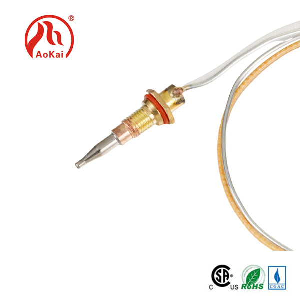 Roj Thermocouple Connector nrog Plug Hauv